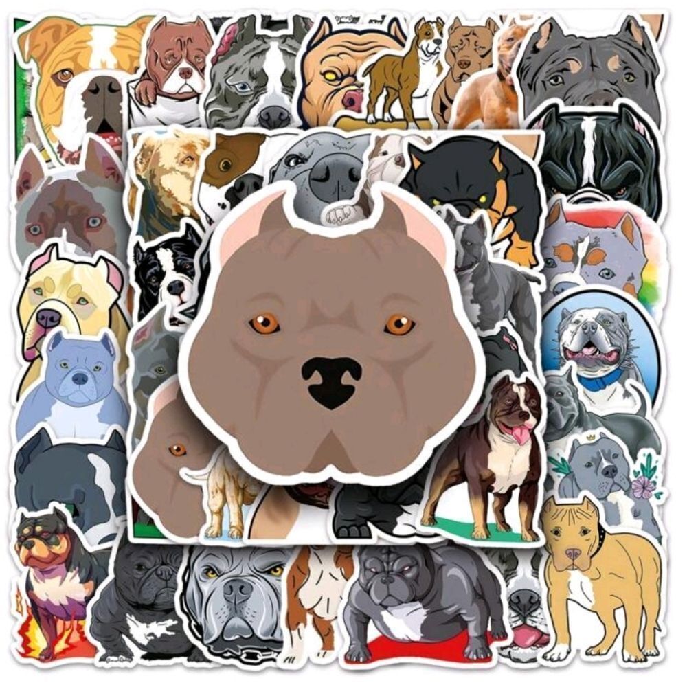 Assorted Bulldog Stickers - Picture 4 of 5